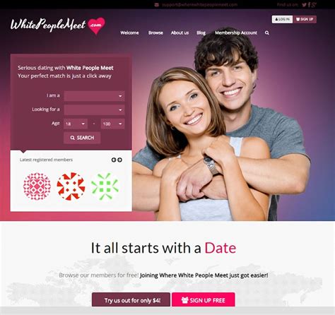 best dating web design